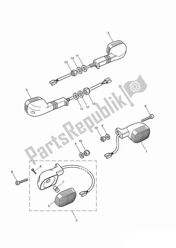 Wszystkie części do Wska? Niki Triumph TT 600 2000 - 2003