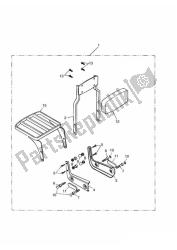 Passenger Backrest Tall + Luggage Rack Kit