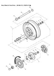 Rear Wheel/final Drive 281466-f2 / 279279-f4 >