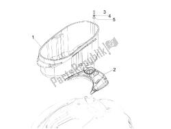 logement de casque - sous la selle