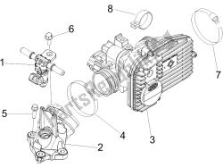 Throttle body - Injector - Union pipe