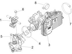 Throttle body - Injector - Union pipe