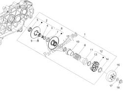 Driven pulley