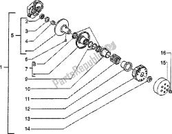 Driven pulley