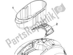 logement de casque - sous la selle