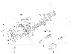 osłona iskrownika koła zamachowego - filtr oleju