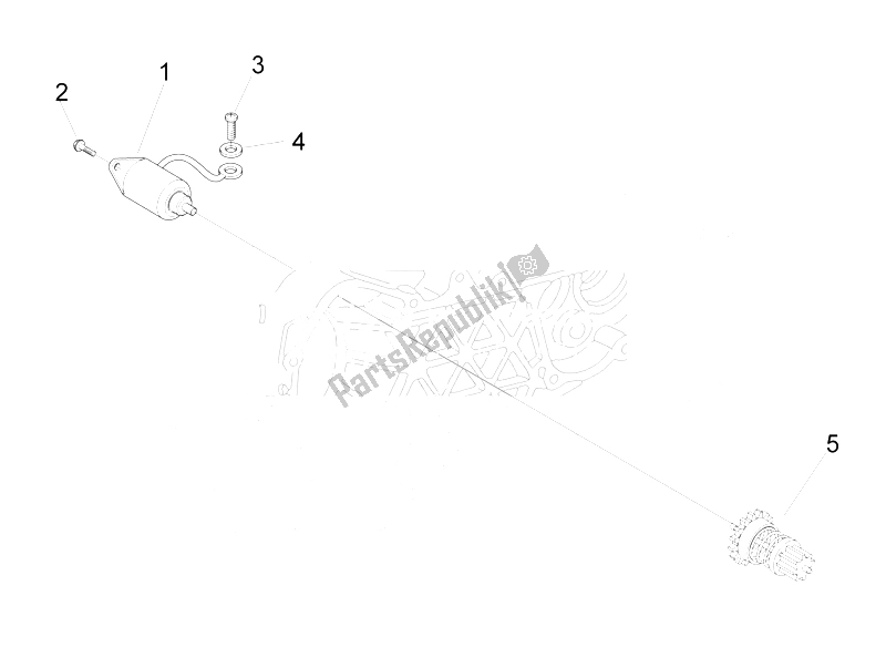 Tutte le parti per il Stater - Avviamento Elettrico del Vespa S 150 4T 2V IE E3 College 2009