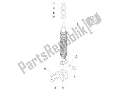 sospensione posteriore - ammortizzatore / i