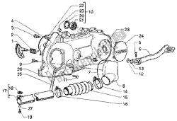 enfriamiento del cárter del pedal de arranque