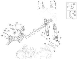 Rear suspension - Shock absorber/s