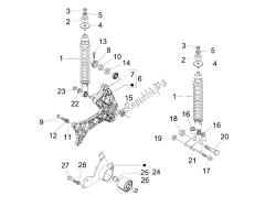 sospensione posteriore - ammortizzatore / i