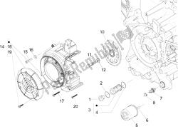 osłona iskrownika koła zamachowego - filtr oleju