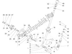 Fork/steering tube - Steering bearing unit