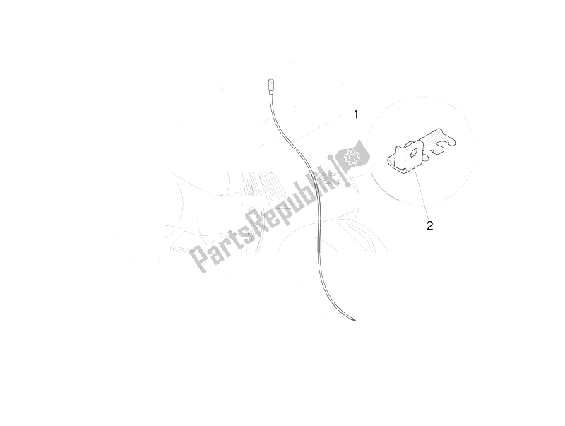 Toutes les pièces pour le Transmissions du Vespa GTS 250 ABS 2005