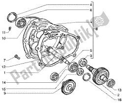 Rear wheel shaft