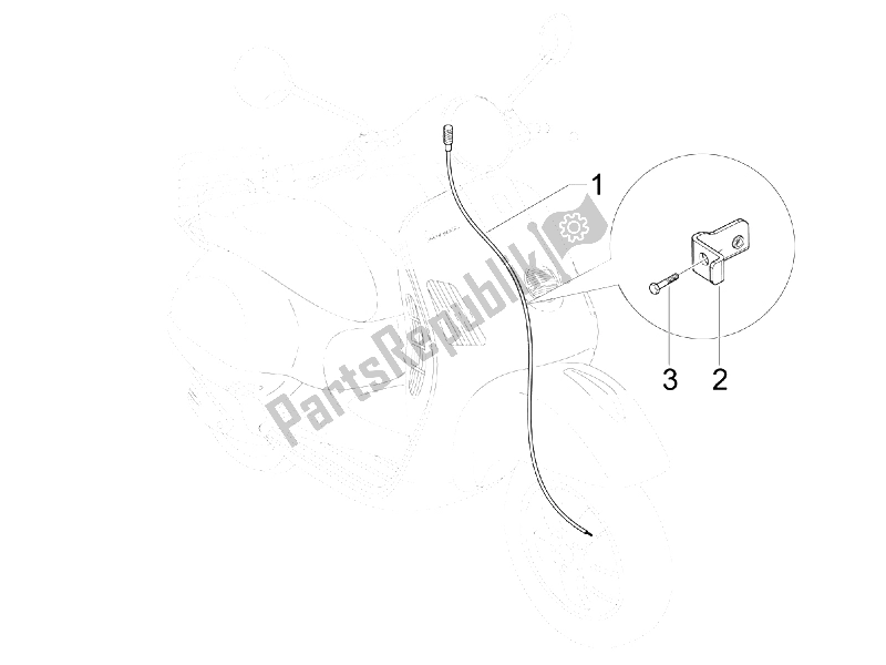 Toutes les pièces pour le Transmissions du Vespa GTS 250 IE China 2011