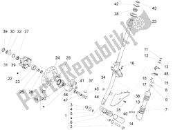 Fork/steering tube - Steering bearing unit