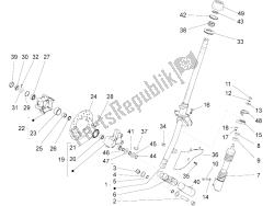 Fork/steering tube - Steering bearing unit