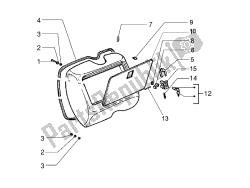 Front glove-box - Knee-guard panel