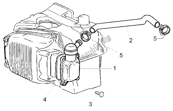 Tutte le parti per il Valvola Di Scarico Dell'olio del Vespa LX 125 2005