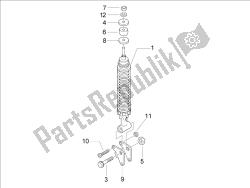 Rear suspension - Shock absorber/s