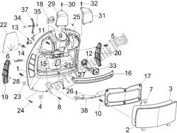 Front glove-box - Knee-guard panel