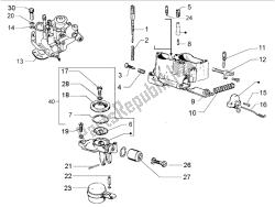 carburateur onderdelen