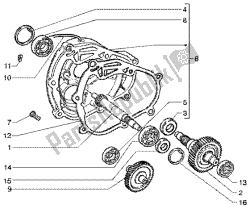 Rear wheel shaft