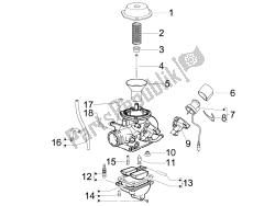 carburateur onderdelen