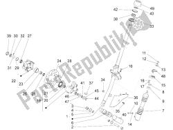 forcella / tubo sterzo - unità cuscinetto sterzo