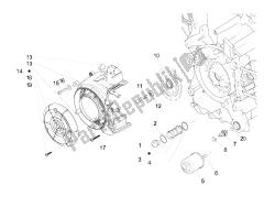 osłona iskrownika koła zamachowego - filtr oleju