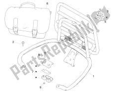 Rear luggage rack