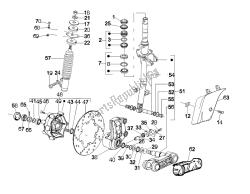 Fork/steering tube - Steering bearing unit