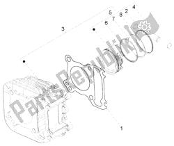 axe de cylindre-piston-poignet, assy