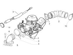 carburateur, montage - tuyau union