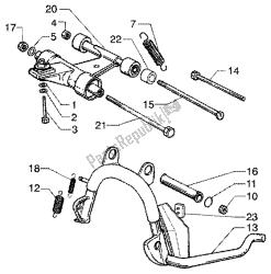 bras oscillant central