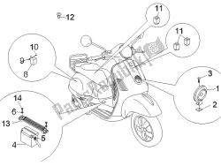 afstandsbedieningen - batterij - claxon