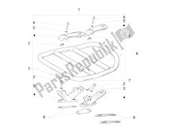 Rear luggage rack