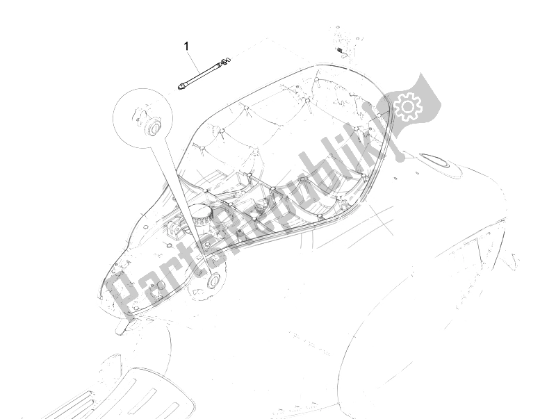 Todas las partes para Transmisiones de Vespa 946 150 4T 3V ABS 2014