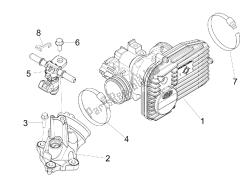 Throttle body - Injector - Union pipe