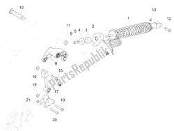 sospensione posteriore - ammortizzatore / i