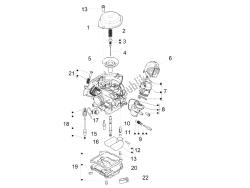 componenti del carburatore