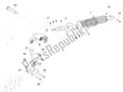 Rear suspension - Shock absorber/s