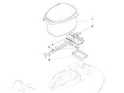 logement de casque - sous la selle