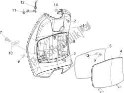 Front glove-box - Knee-guard panel