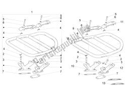 Rear luggage rack