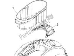 logement de casque - sous la selle