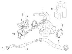 carburatore, gruppo - raccordo