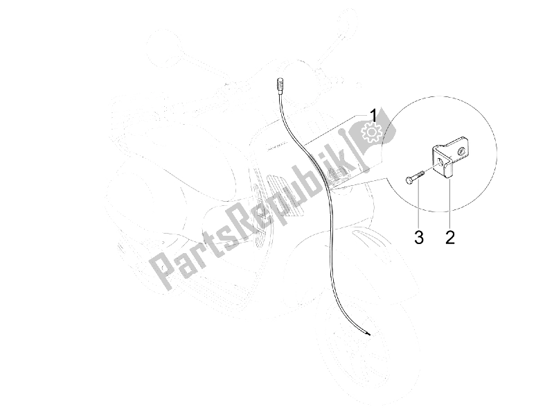 Toutes les pièces pour le Transmissions du Vespa GTS 300 IE USA 2009