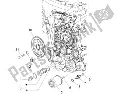 Flywheel magneto cover - Oil filter